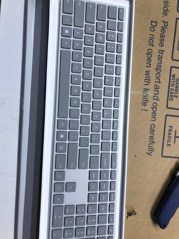 Photo 3 of Microsoft Surface Keyboard, WS2-00025, Silver