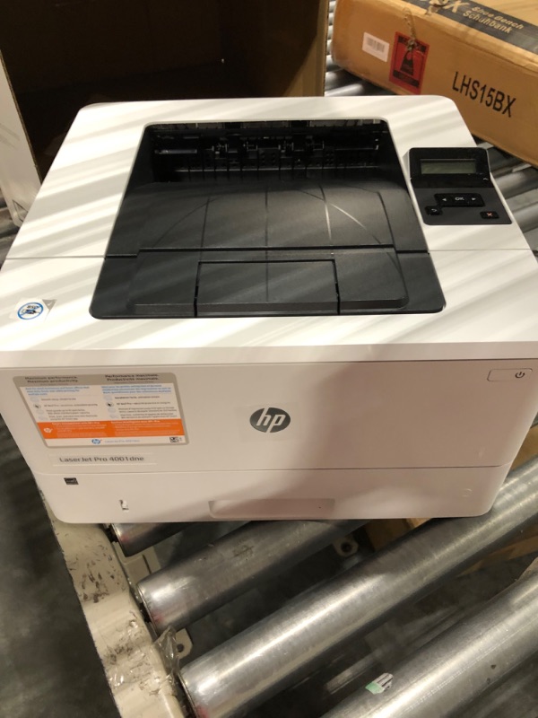 Photo 1 of HP LaserJet Pro 4001dne Black & White Printer with HP+ Smart Office Features New Version: HP+, LaserJet Pro 4001dne