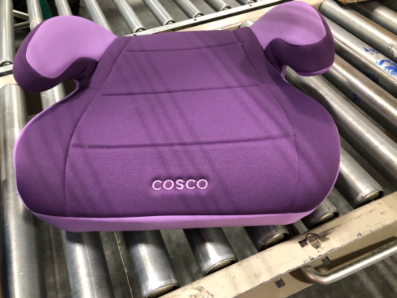 Photo 3 of Cosco Topside Child Safe Belt Positioned Backless Booster Car Seat, Purple Grape