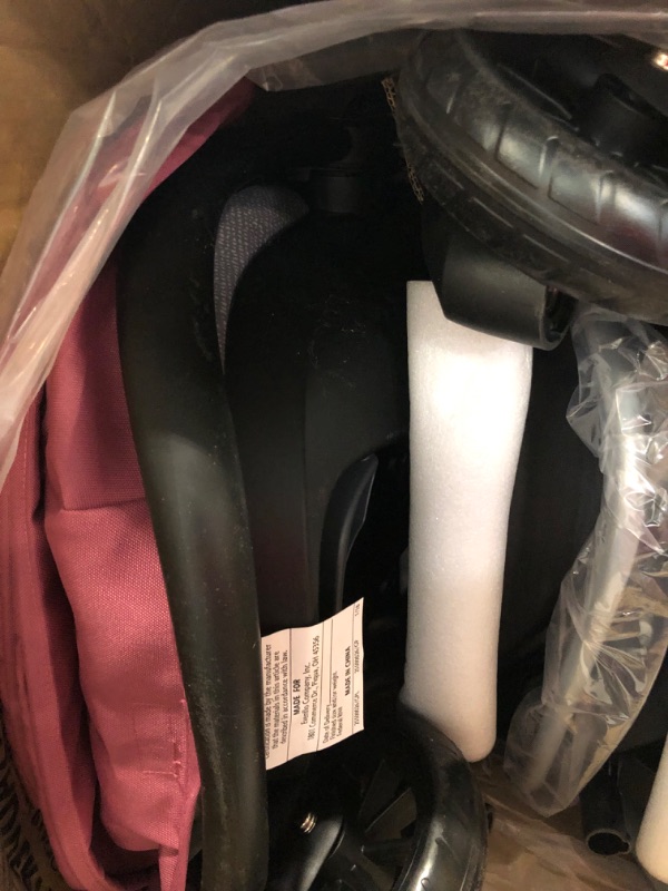 Photo 1 of Evenflo Pivot Modular Travel System With SafeMax Car Seat Only Travel System Dusty Rose
