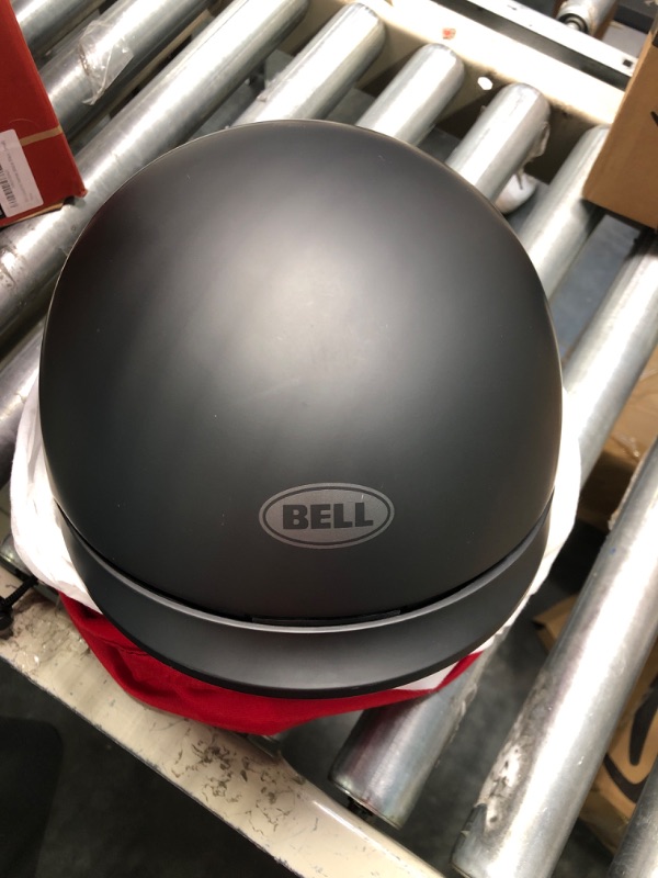 Photo 4 of Bell Helmets Unisex-Adult's Solid Scout Air Cruiser Helmet Matte Black Small