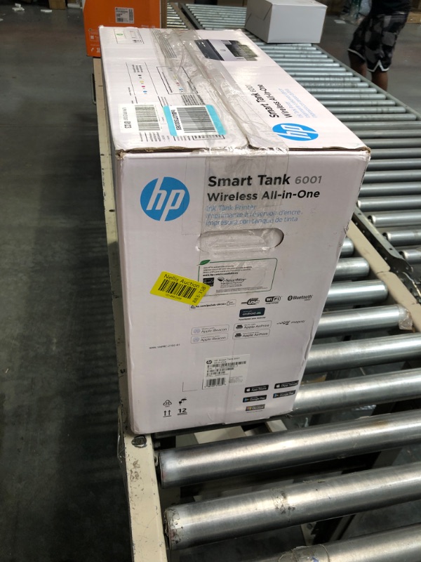 Photo 4 of HP Smart -Tank 6001 Wireless All-in-One Cartridge-free Ink Printer, up to 2 years of ink included, mobile print, scan, copy (2H0B9A)