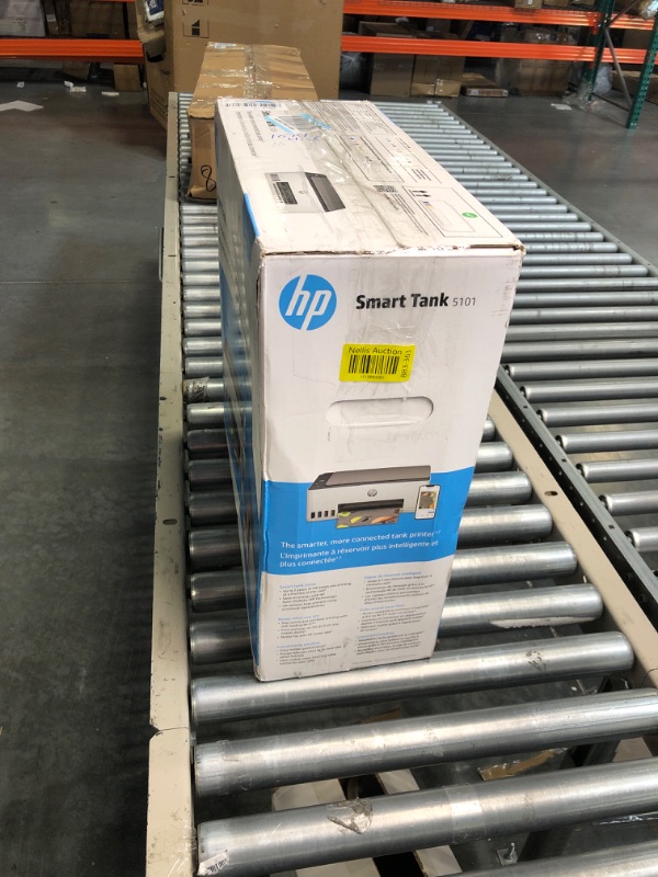 Photo 1 of HP Smart-Tank 5101 Wireless All-in-One Ink-Tank Printer with up to 2 Years of Ink Included (1F3Y0A),White