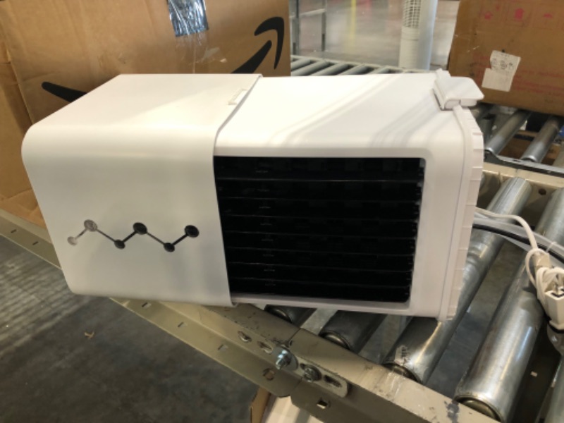 Photo 4 of ****FOR PARTS ONLY***
SKYICE Evaporative Air Cooler, 3-IN-1 Windowless Swamp Cooler w/ 4 Modes & 3 Speed, 12H Timer, 2.4 Gal Detachable Water Tank & No-Water Protection, Remote, Air Conditioner Portable for Room, 24-Inch****FOR PARTS ONLY***
