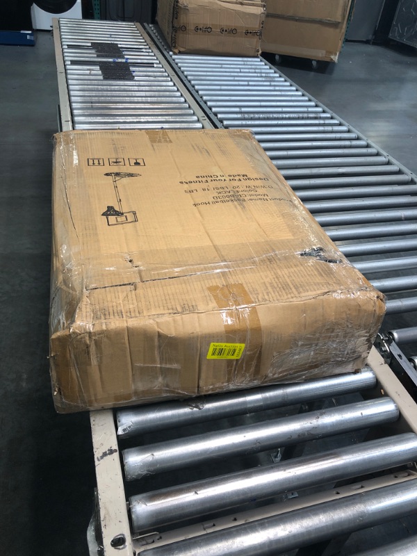 Photo 6 of aokung Portable Adjustable Height 5.4ft - 7ft Basketball Hoop Backboard Stand and Rim for Kids Youth w/Wheels Basketball Goal Game Play Set Indoor/Outdoor
*minor dent/tear on lower left part of backboard.  Item looks fine and durable. see pics