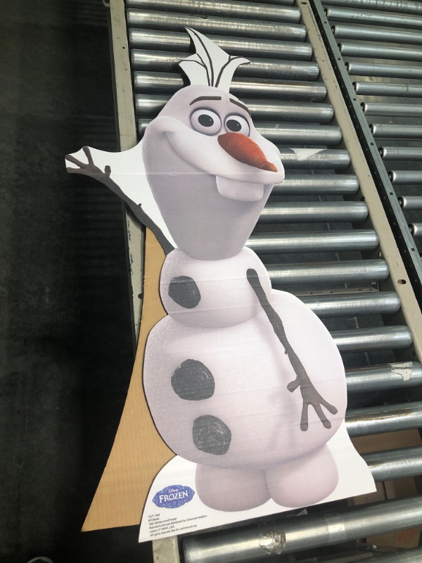 Photo 2 of Advanced Graphics Olaf Life Size Cardboard Cutout Standup - Disney's Frozen (2013 Film)