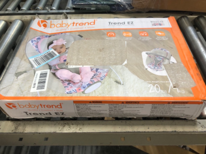 Photo 1 of Baby Trend EZ Bouncer , 24.33x18.11x22.05 Inch (Pack of 1) Bluebell