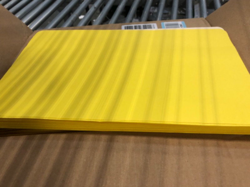Photo 1 of Globe-Weis/Pendaflex Colored File Pockets, 3.5-Inch Expansion, Legal Size, Yellow, Box of 25 (1526E YEL)