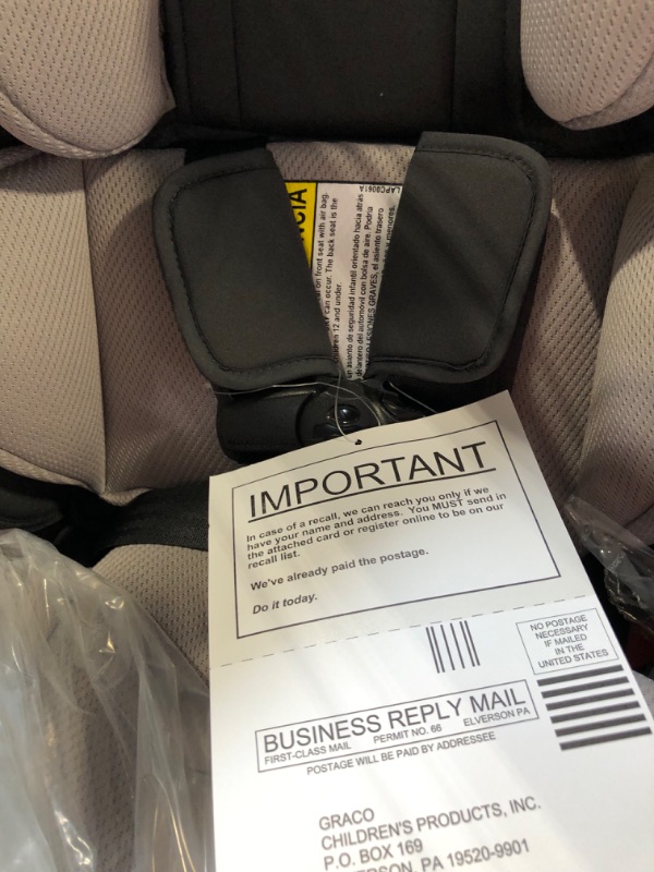 Photo 5 of Graco Slimfit 3 in 1 Car Seat | Slim & Comfy Design Saves Space in Your Back Seat, Redmond SlimFit Redmond