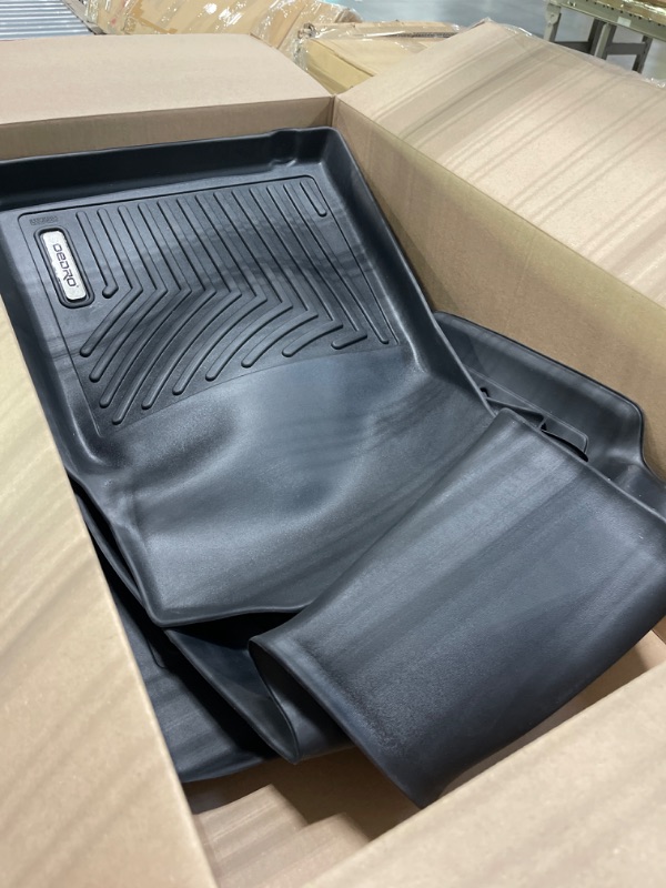 Photo 2 of OEDRO Floor Mats & Cargo Mats Fits for 2017-2022 Honda CR-V, Custom Fit Floor Liners 1st & 2nd & Trunk Mats All Weather Protection Car Mats Set

*** MISSING THE TRUNK PIECE*** 