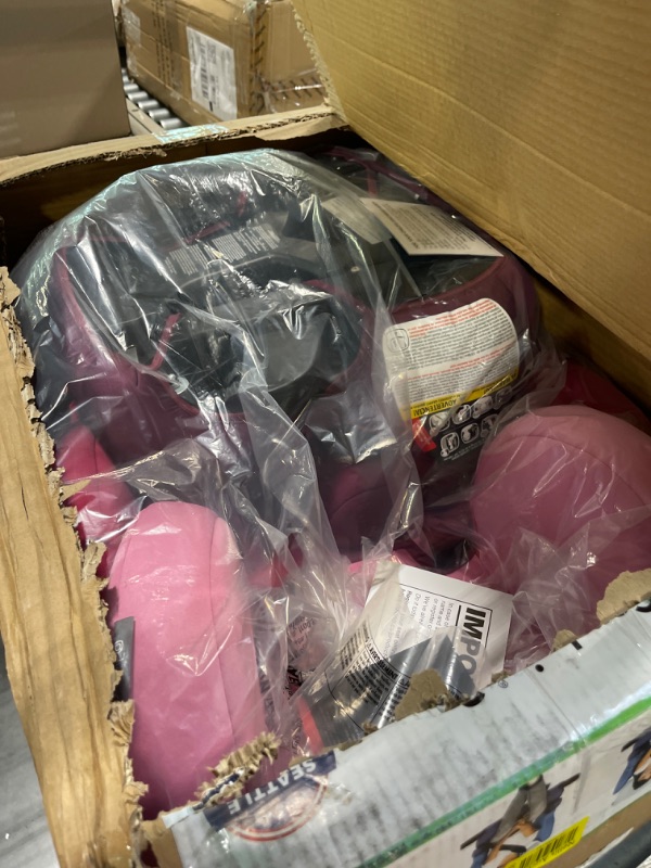 Photo 1 of Diono Cambria 2 XL 2022, Dual Latch Connectors, 2-in-1 Belt Positioning Booster Seat, High-Back to Backless Booster with Space and Room to Grow, 8 Years 1 Booster Seat, Pink NEW! Pink