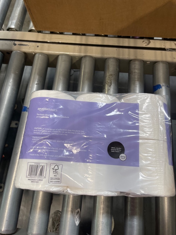 Photo 1 of Amazon Basics 6 Rolls per pack 
