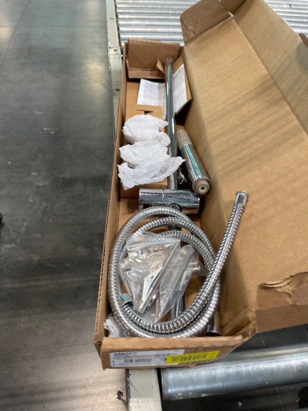Photo 1 of Moen Chrome Eco-Performance Handheld Shower with 30-Inch Slide Bar, 3887EP