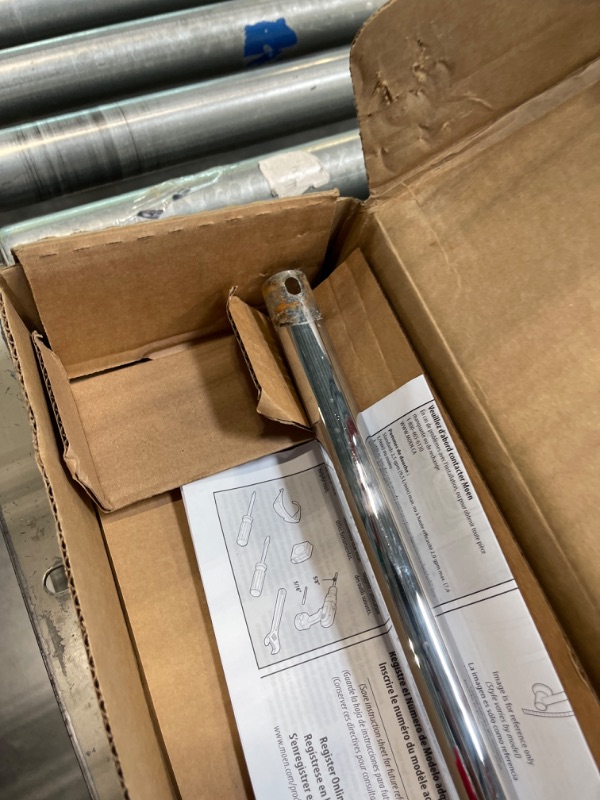 Photo 1 of Moen Chrome Eco-Performance Handheld Shower with 30-Inch Slide Bar, 3887EP