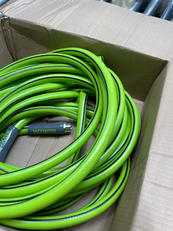 Photo 3 of 
GUKOK Garden Hose 5/8 in. x 50 ft, Heavy Duty, Lightweight Water Hose, 3/4 Solid Male Female Fittings,Drinking Water Safe, 600 Burst PSI