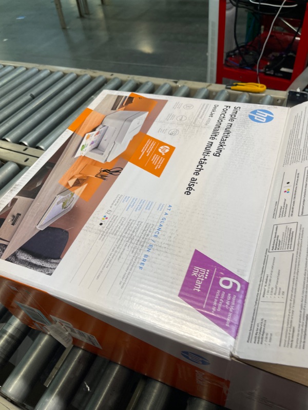 Photo 1 of HP DeskJet 4155e Wireless Color All-in-One Printer & 67XL Tri-Color High-Yield Ink Cartridge | 3YM58AN & 67XL Black High-Yield Ink Cartridge | 3YM57AN Printer + Tri-color Ink + Black Ink