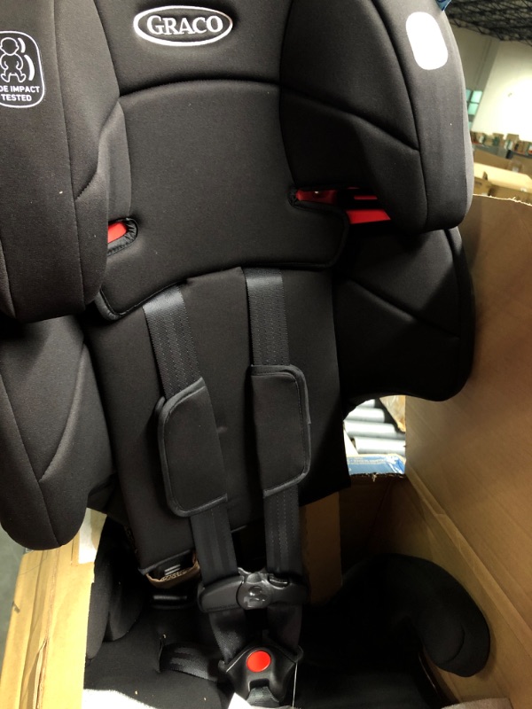 Photo 4 of Graco Tranzitions 3 in 1 Harness Booster Seat, Proof Tranzitions Black