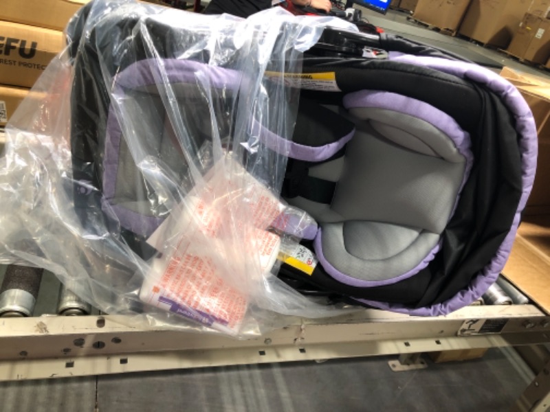 Photo 2 of Baby Trend Secure Snap Tech 35 Infant Car Seat, Lavender Ice 16.5x16.25x28.5 Inch (Pack of 1)