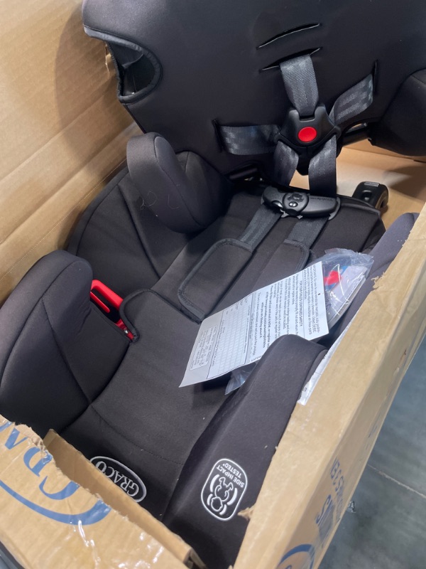 Photo 4 of Graco Tranzitions 3 in 1 Harness Booster Seat, Proof Tranzitions Black