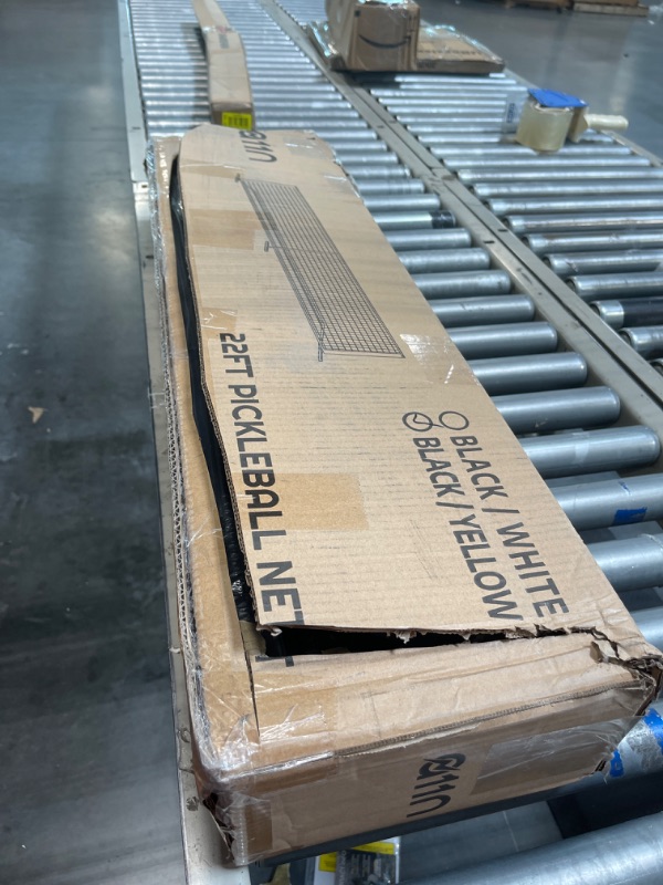 Photo 1 of A11N Portable Pickleball Net System, Designed for All Weather Conditions with Steady Metal Frame and Strong PE Net, Regulation Size Net with Carrying Bag