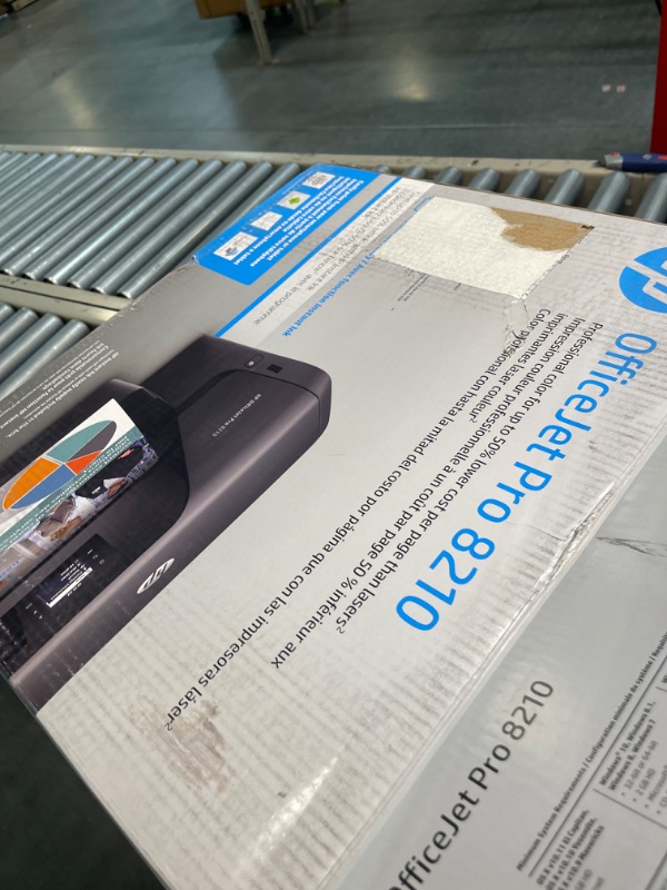 Photo 5 of HP OfficeJet Pro 8210 Wireless Color Printer (D9L64A) with and Instant Ink $5 Prepaid Code Printer + Instant Ink