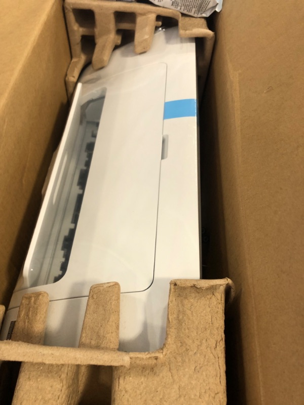 Photo 1 of HP DeskJet 2755e Wireless Color All-in-One Printer with bonus 6 months Instant Ink (26K67A), white