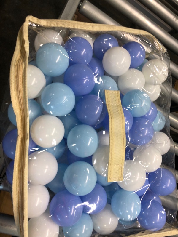 Photo 3 of  Colorful Ball Pit Balls -  Phthalate Free BPA Free Plastic Ocean Balls Crush Proof Stress Balls for Kids Playhouse

