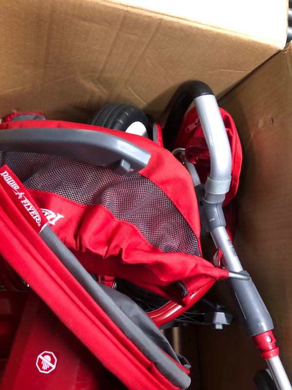 Photo 1 of Radio Flyer 4-in-1 Stroll 'N Trike
4-in-1 Stroll 'N Trike, Red Toddler Tricycle for Ages 1 Year -5 Years, 19.88" x 35.04" x 40.75"
