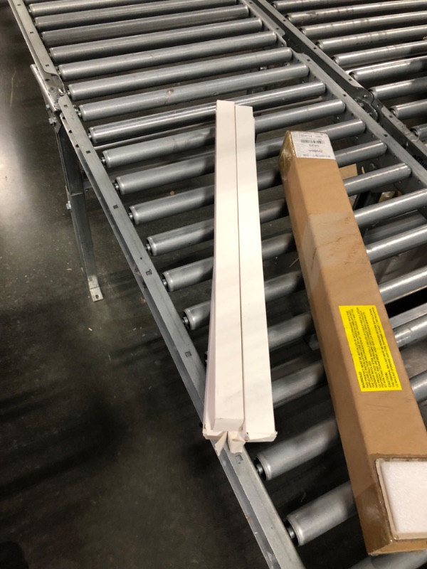 Photo 3 of JESLED T8 T12 4FT LED Type B Light Bulbs, 24W 3000LM 5000K Daylight White, 4 Foot Flourescent Tube Replacement, ETL Listed, Remove Ballast, Double Row, Dual-end Powered, Clear, Warehouse Lights 4Pack
