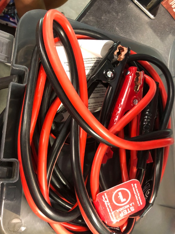 Photo 1 of 4-Gauge 20 ft. UL Booster Cable