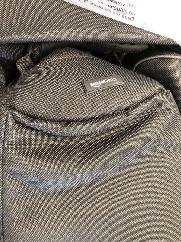 Photo 1 of Amazon Basics Soft-Sided Golf Travel Bag Black