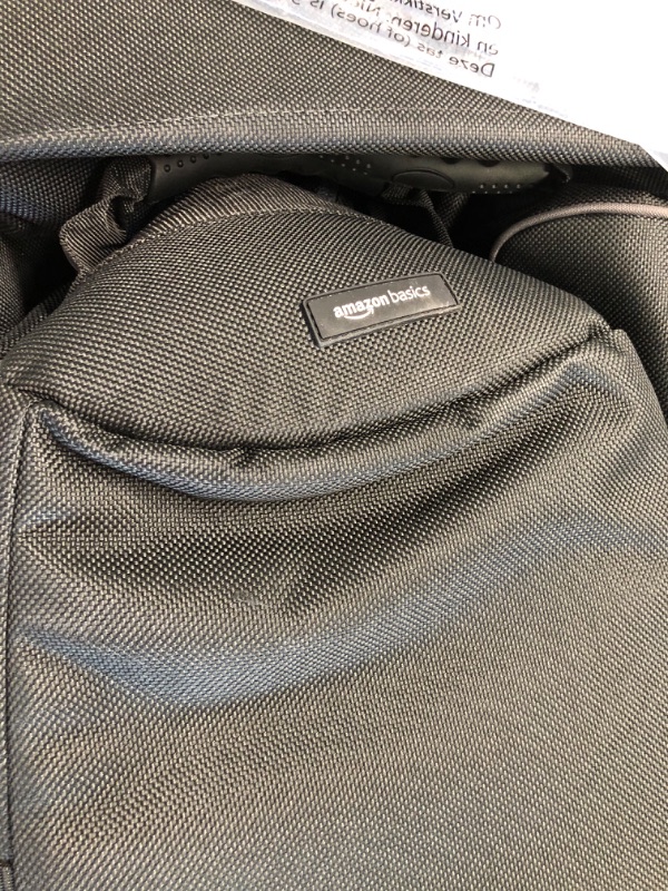 Photo 4 of Amazon Basics Soft-Sided Golf Travel Bag Black