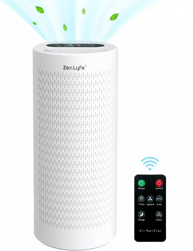 Photo 1 of Air Purifiers for Home Extra Large Room up to 2360 ft², Washable True HEPA Filter for Allergies and Pets Smokers Pollen Dust Mold Odors Dander,... **NO REMOTE**
