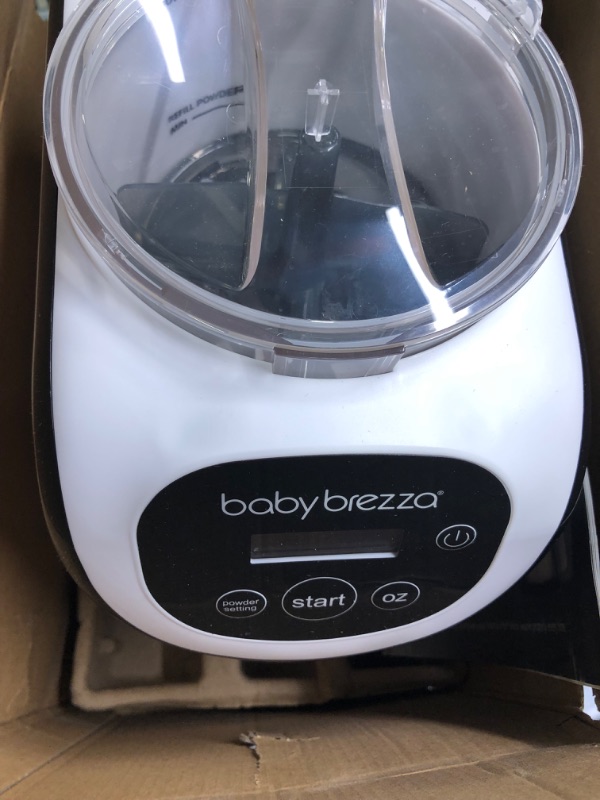 Photo 3 of Baby Brezza Formula Pro Mini Baby Formula Maker – Small Baby Formula Mixer Machine Fits Small Spaces and is Portable for Travel– Bottle Makers Makes The...
