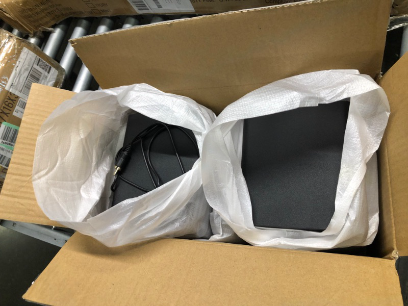 Photo 3 of Sanyun SW208 3" Active Bluetooth 5.0 Bookshelf Speakers – 60W Carbon Fiber Speaker Unit - Built-in 24bit DAC - Dynamic 3D Surround Sound – 2.0 Computer PC Monitor Gaming Speakers (Pair, Black)