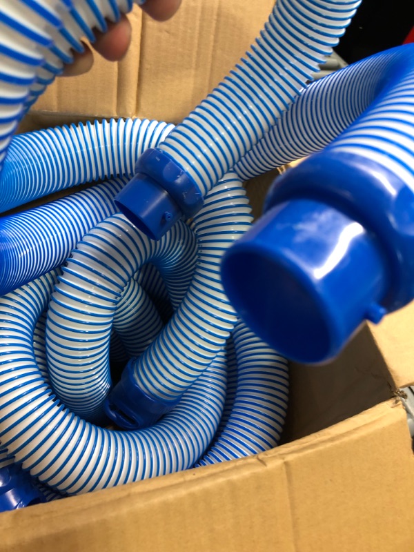 Photo 1 of ALINREDBX Pool Vacuum Hose Cleaner Hose for Swimming Pool for 1-Meter Pool Cleaner Hose Twist Lock Hoses Replacement Compatible with Zodiac X7 T3 T5 Mx6 Mx8