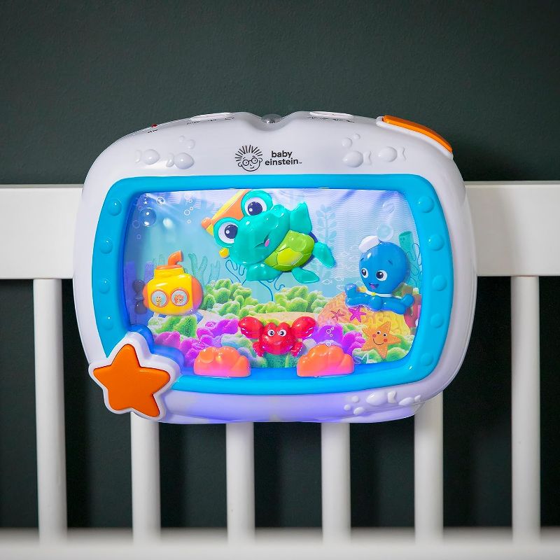 Photo 1 of Baby Einstein Sea Dreams Soother Musical Crib Toy and Sound Machine, Newborns Plus
