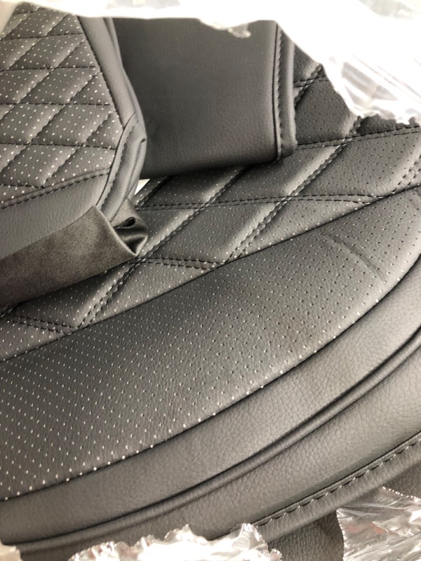 Photo 1 of MIROZO Front Pair Seat Covers, Vehicle Cushion Cover Breathable Fit for Most Sedan, Truck and SUV for Explorer Escape Civic Accord Camry RAV4 (Black) 2PCS /Black Red 2PCS Front