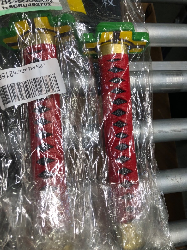 Photo 1 of Foam Samurai Demon Sword Cosplay Anime Katana Props Replica (Choose Your Character) Tengen Uzui Set of two