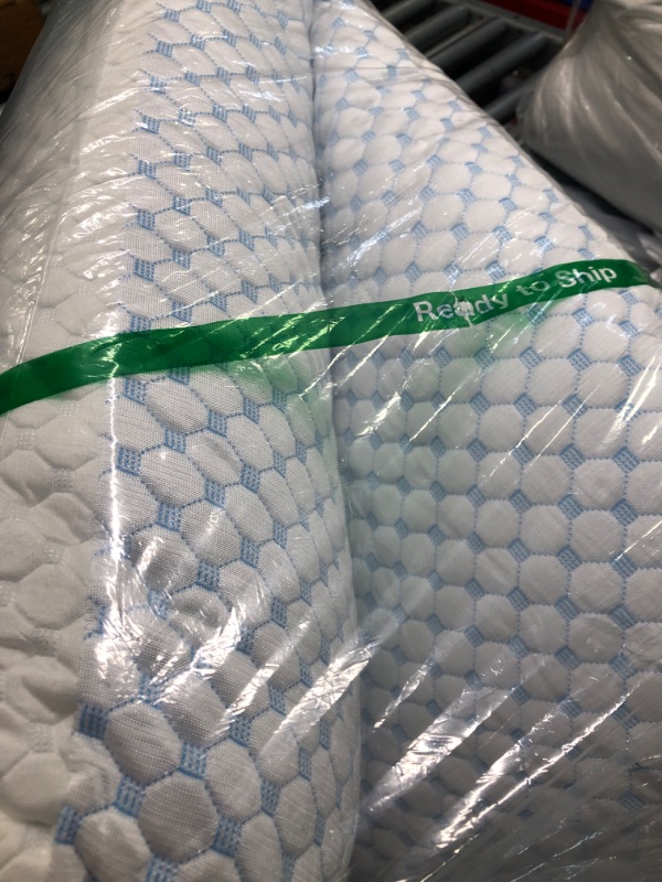 Photo 1 of  Cooling Body Pillow - Shredded Memory Foam Pillows, Body Pillows for Adults, Gel Infused Cooling Pillow, Adjustable Body Pillows for Sleeping,...
