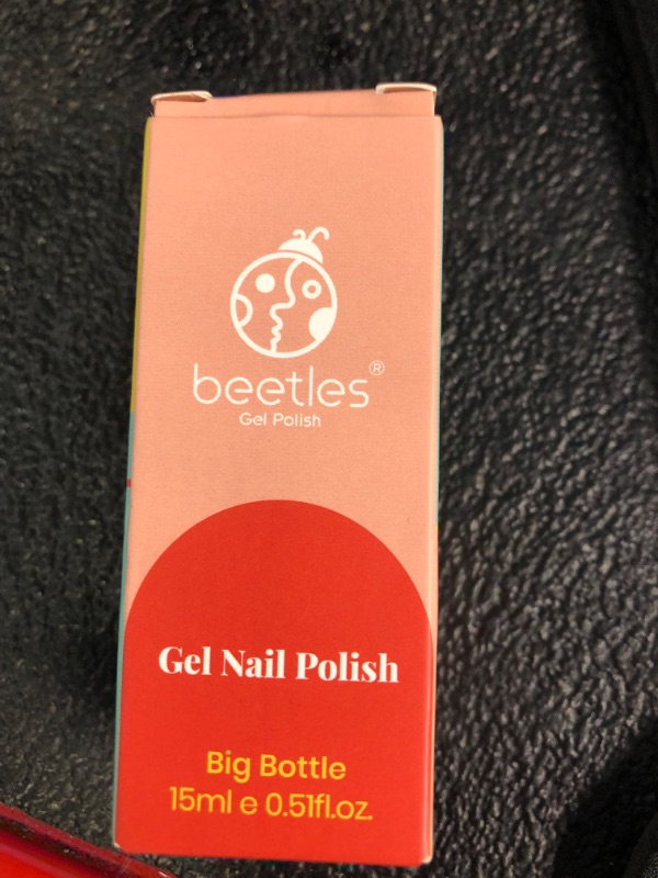 Photo 1 of Beetles Gel Nail Polish, 1 Pcs 15ml Audrey Black Color Soak Off Nail Art Manicure Salon DIY Nail Lamp Gel Nail Design Decoration at Home Gift for Women
