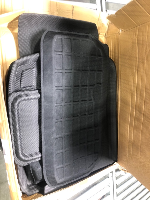 Photo 1 of TAPTES for Tesla Model Y Floor Mats 7 Seater Full Set,All Weather Waterproof Floor Mats Cargo Frunk Trunk Mats Liners Accessories,Compatible with Model Y 2021 2022 2023 (7 Seater Full Set)