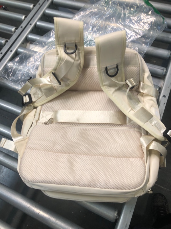 Photo 1 of Women Large Travel Backpack Waterproof Hiking Rucksack,Large Travel Backpack For Women,Fit 15.6 Inch Laptop Backpack (Beige)