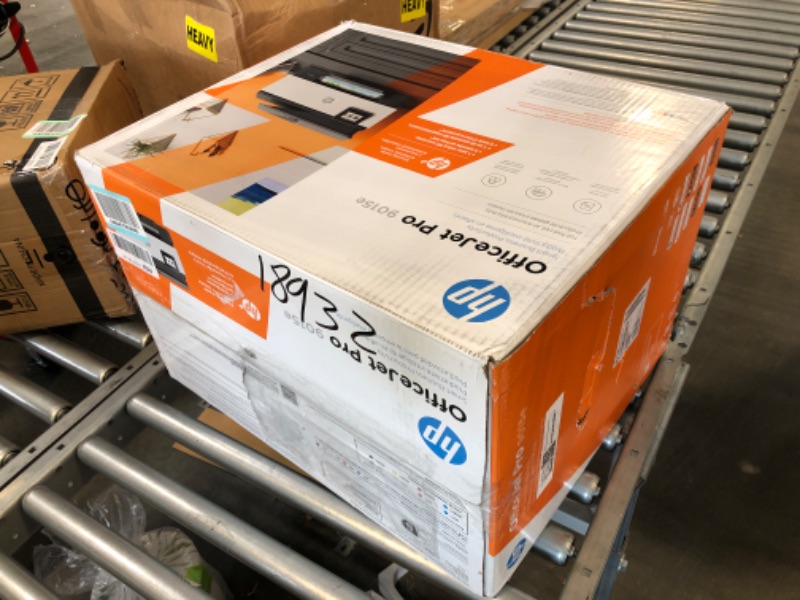 Photo 1 of HP OfficeJet Pro 9015e Wireless Color All-in-One Printer with bonus 6 months Instant ink with HP+ (1G5L3A),Gray