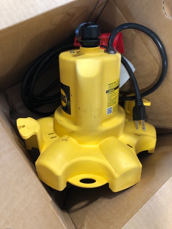 Photo 4 of 0.16 hp. WaterBUG Submersible Utility Pump with Multi-Flo Technology