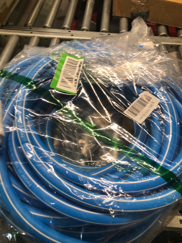 Photo 2 of Camco 50ft Premium Drinking Water Hose - Lead Free and Anti-Kink Design - 20% Thicker than Standard Hoses - Features a 5/8" Inner Diameter (21009)