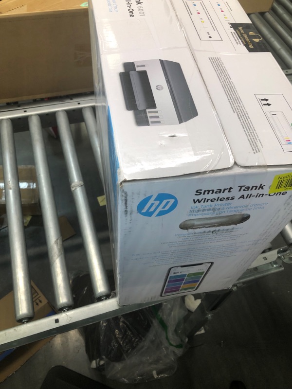 Photo 2 of HP Smart -Tank 6001 Wireless All-in-One Cartridge-free Ink Printer, up to 2 years of ink included, mobile print, scan, copy (2H0B9A)