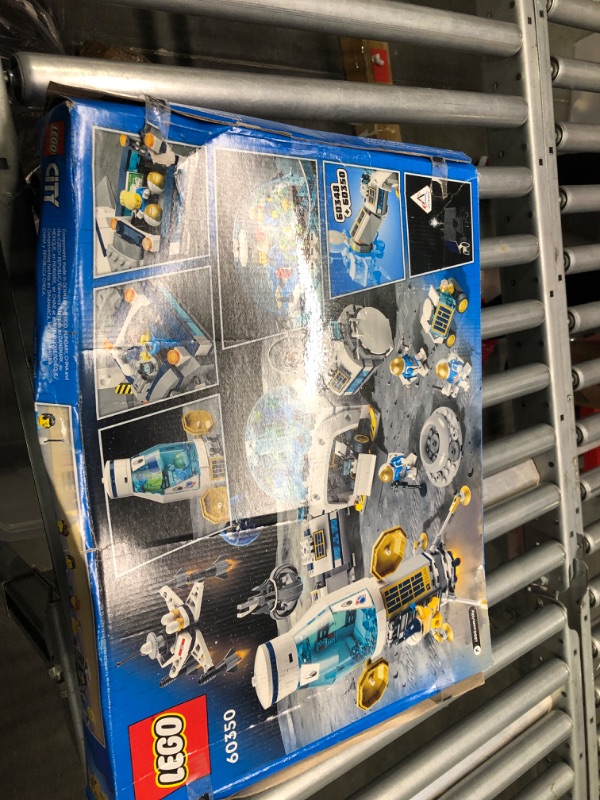 Photo 2 of City Space Lunar Research Base 60350 Building Toy Set for Kids, Boys, and Girls Ages 7+ (786 Pieces) Frustration-Free Packaging