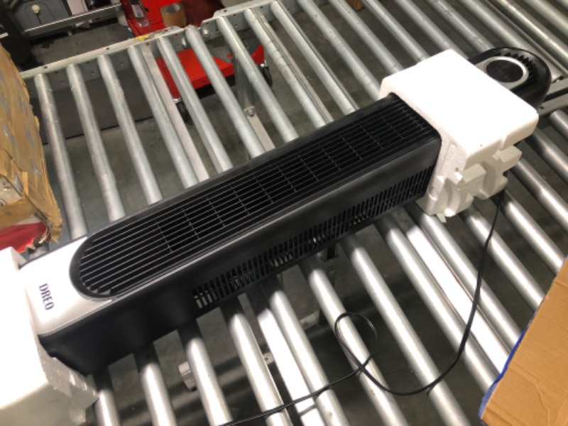 Photo 5 of Dreo Cruiser Pro T1 Tower Fan, 42 Inch Quiet Oscillating Bladeless Fan with Remote, 6 Speeds, 3 Modes, LED Display, 12H Timer, Black Floor Standing Fan Powerful for Indoor Home Bedroom Office Room Standard