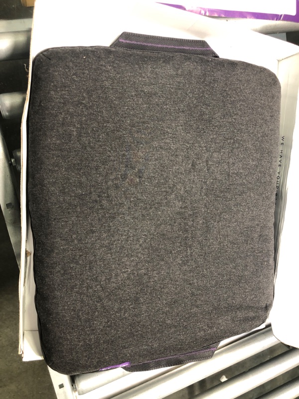 Photo 3 of Purple Royal Seat Cushion - Seat Cushion for The Car Or Office Chair - Temperature Neutral Grid